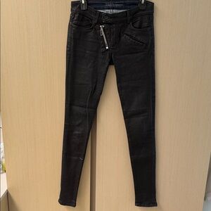 Brain Lichenberg for Kill City skinny Wax Coated Jean